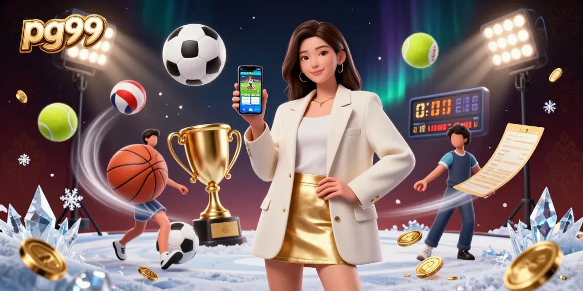 Engage with pg99 sports betting app showcasing exciting game elements and dynamic visuals.