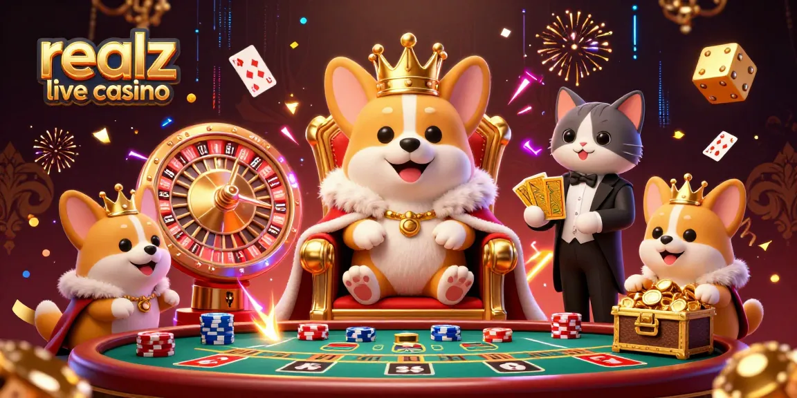 Erlebe bei Realz Live Casino echte Tischspiele mit Roulette, Baccarat und Blackjack.