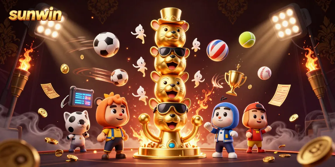 Experience thrilling gameplay with sunwin's 3D casino elements and vibrant sports-themed designs.