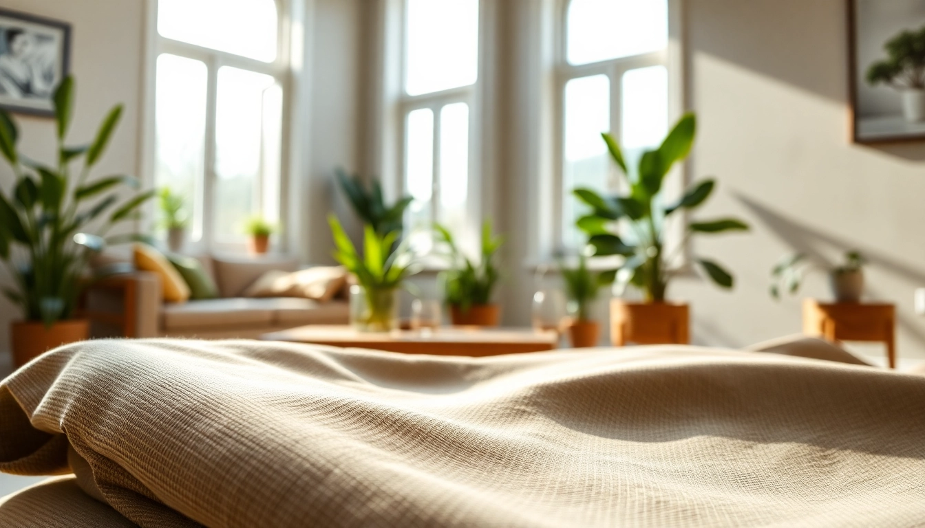 Nagermatte zeigt nachhaltigen Komfort und Funktionalität in einem gemütlichen Wohnraum.