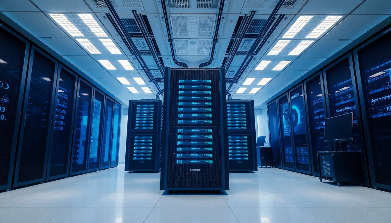 Windows Server 2025 für IT-Infrastruktur kaufen in einem modernen Serverraum mit professioneller Ausstattung.