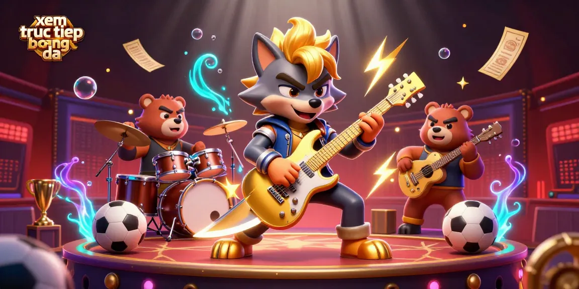 Experience xem truc tiep bong da action with dynamic sports elements and exciting casino-themed visuals.