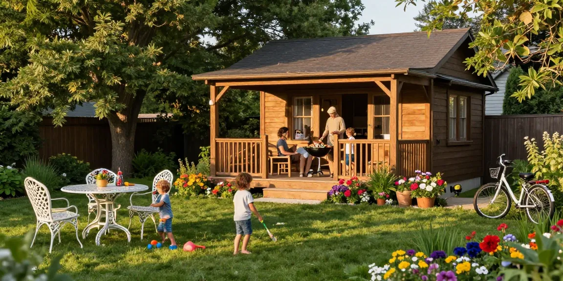 Gartenhäuser bieten perfekten Schutz und Stil für Ihren Garten.